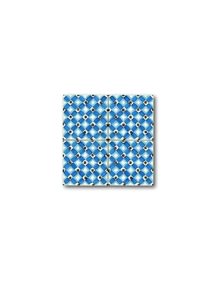 Mattonelle Piastrelle Rivestimenti per Pavimenti Bicottura 10x10 Classico Vietrese dipinta a mano